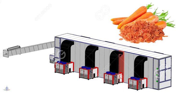carrot drying machine