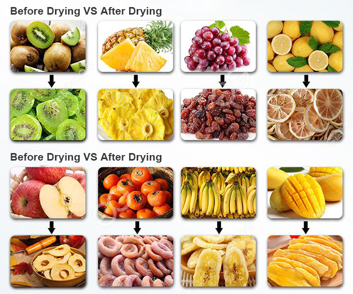 dried fruits effects
