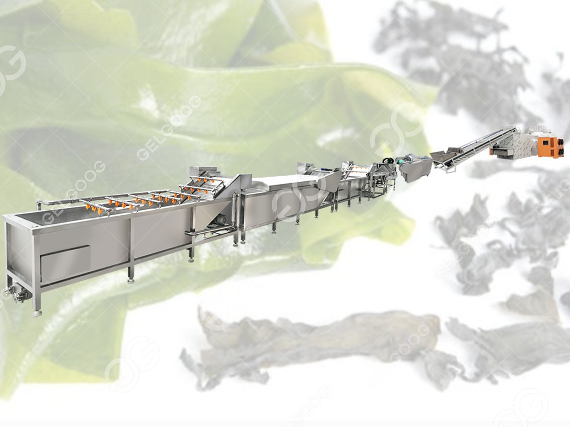 dried seaweed processing machine