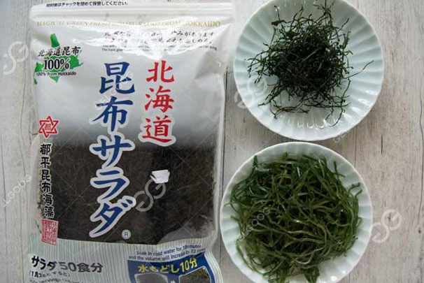 packaged dried seaweeds